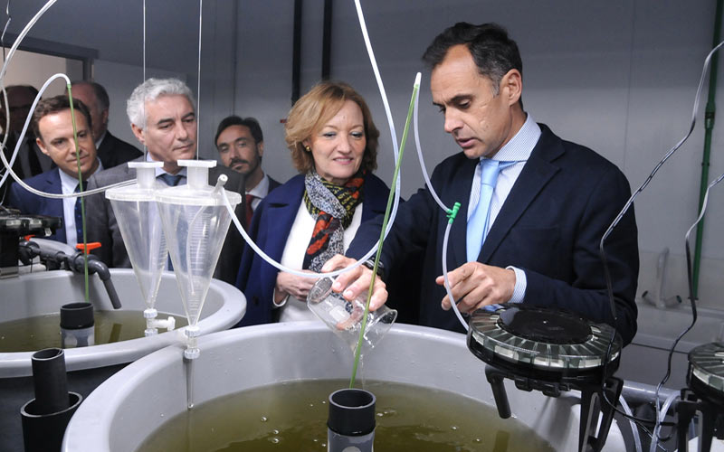 El centro Ifapa El Toruño inaugura su nueva nave experimental para investigación en acuicultura