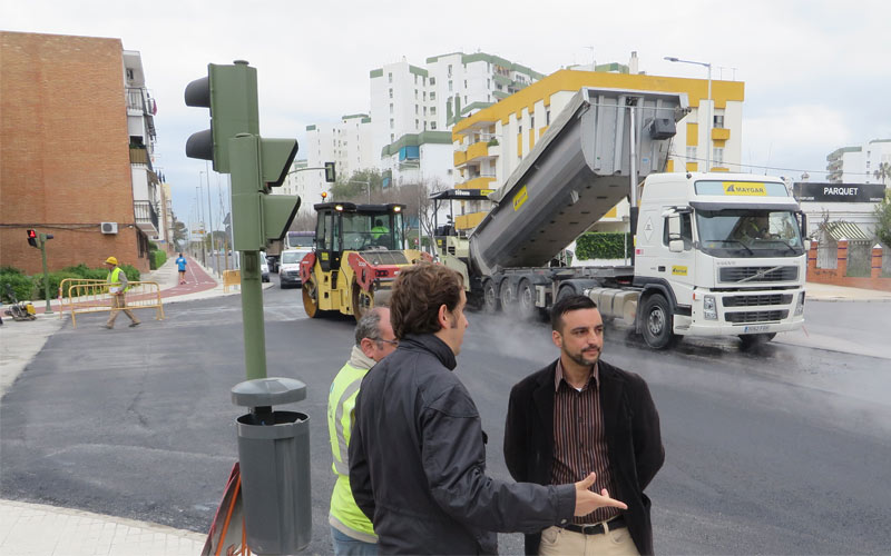 La avenida Ingeniero Ángel Mayo, “prácticamente nueva”