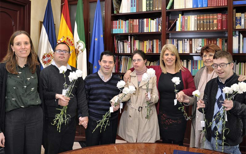 Jóvenes con síndrome de Down podrán realizar prácticas de empresa en el Ayuntamiento jerezano
