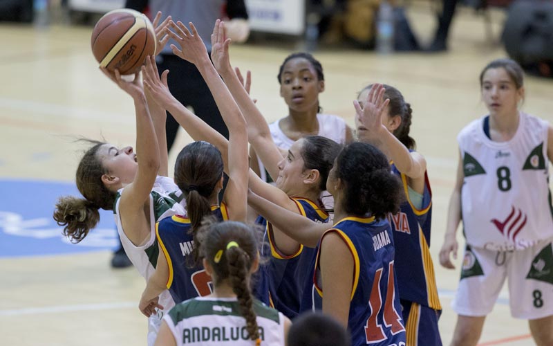 Andalucía revalida su plata en chicas y bronce en chicos en el Minibasket de San Fernando, con éxitos de Catalunya y Madrid