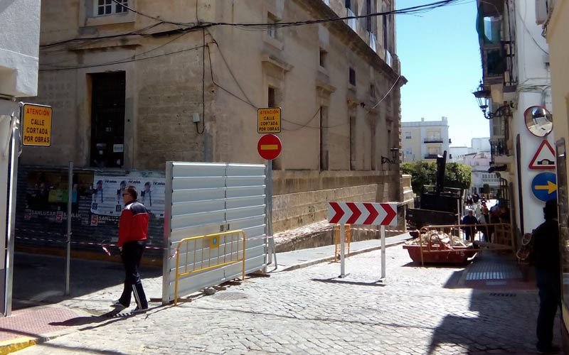Cambios en el tráfico del entorno del Ayuntamiento por las obras