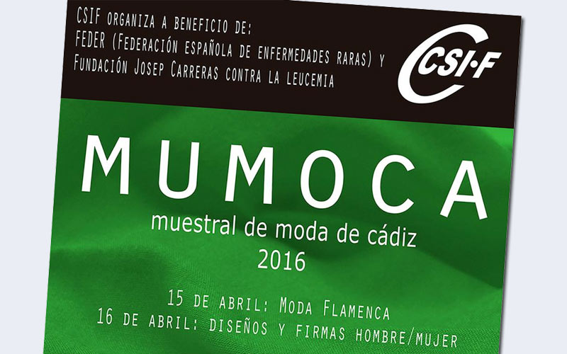 Muestra benéfica de moda en Cádiz promovida por CSIF