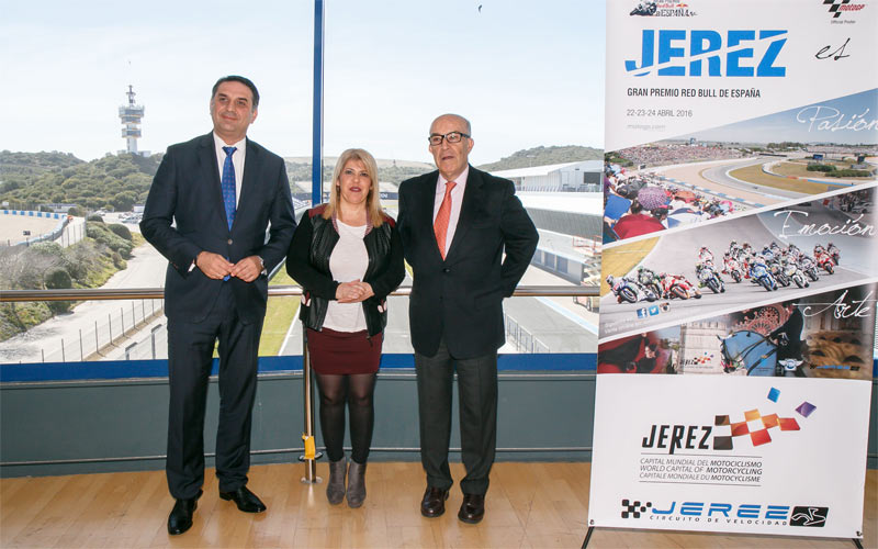 La Junta garantiza tres años más de Gran Premio de Jerez en la presentación de la próxima prueba del Mundial de Motos