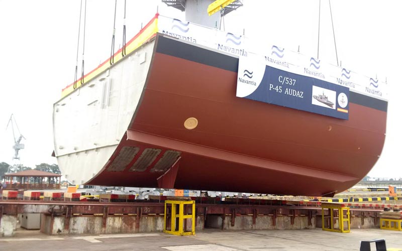 Avanza la construcción en La Isla del BAM ‘Audaz’