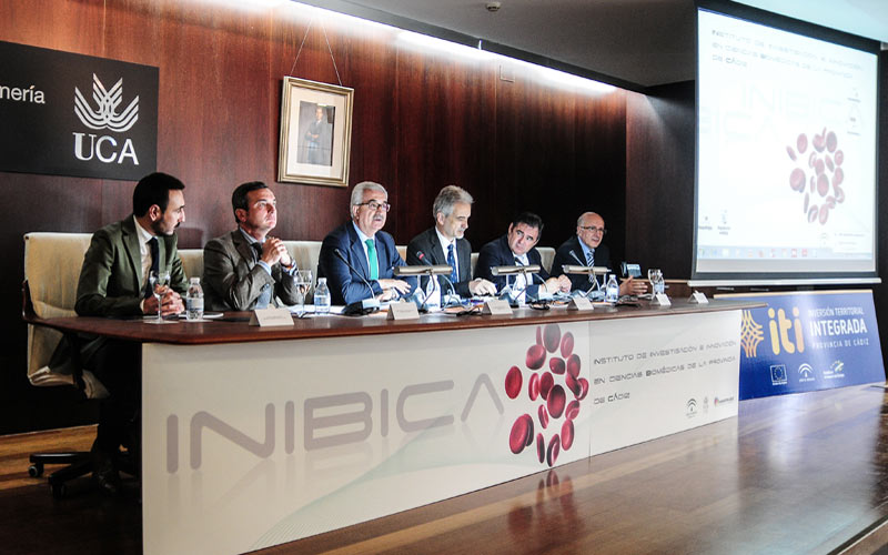 Los fondos europeos de la ITI permitirán crear el Instituto de Investigación e Innovación en Ciencias Biomédicas de Cádiz
