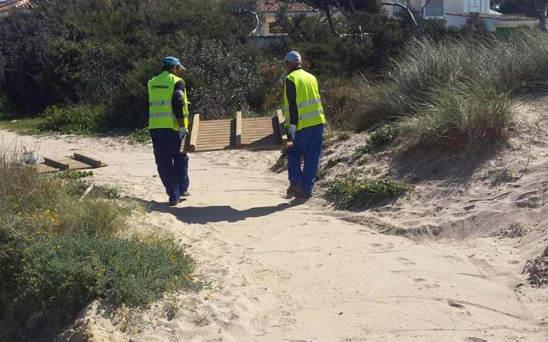 La Barrosa y Sancti Petri estarán a pleno rendimiento desde mediados de mayo, listas para el verano