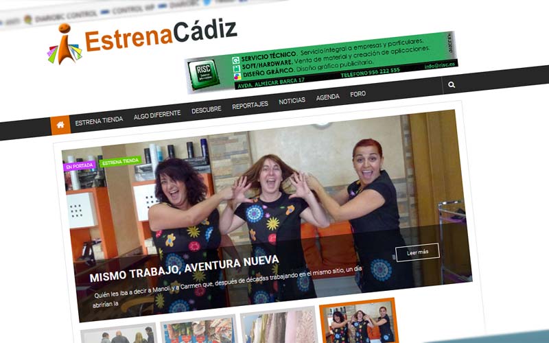 ‘EstrenaCádiz’: un proyecto de autoempleo periodístico que pretende convertirse en “escaparate” para el comercio tradicional
