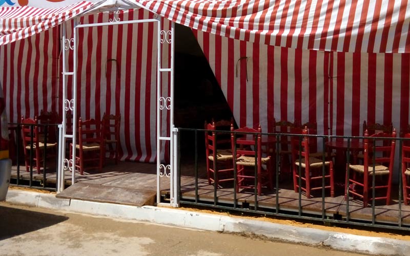 “Cae en saco roto” la exigencia de La Gaviota sobre el control en la Feria del cumplimiento de la normativa en materia de accesibilidad