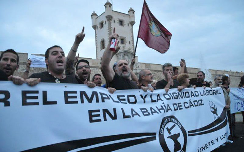 Representantes institucionales, políticos, económicos y sociales están convocados el viernes a una mesa por el empleo en la Bahía