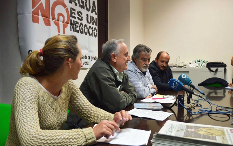 La Coordinadora del Agua abandona la mesa de seguimiento del Pacto Social del Agua en Jerez por “falta de compromiso” del PSOE