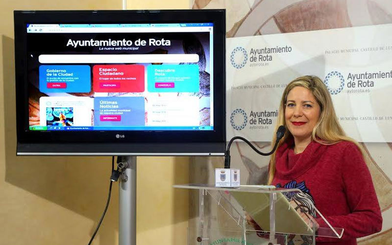 Rota estrena web municipal “más moderna y limpia”