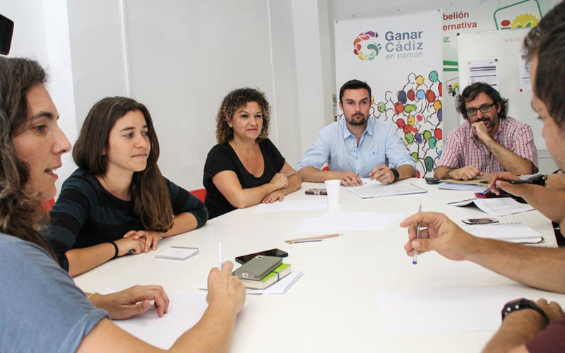 Ganar Cádiz en Común respalda la coalición Unidos Podemos, “la que mejor representa los intereses de las clases populares”