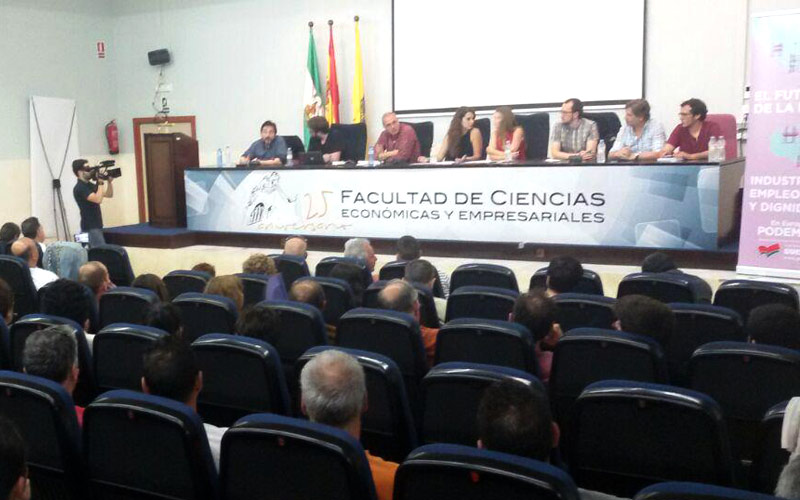 Podemos reflexiona sobre el empleo en la Bahía de Cádiz: “exige una acción interinstitucional, desde lo local a lo europeo”