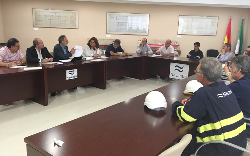 Reclaman al Gobierno en funciones a que no espere al 26-J para poner en marcha la negociación del Plan Industrial para Navantia