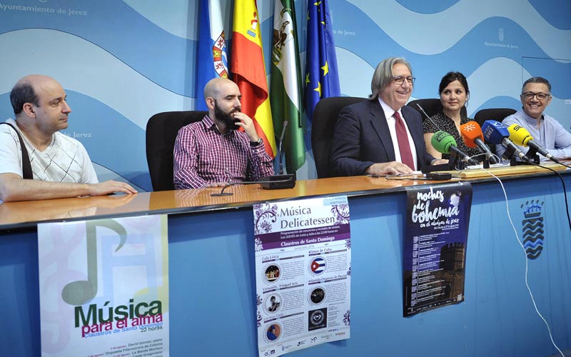 El Cigala, Manuel Lombo, Pablo López, Juan Valderrama o Carmen París, en las recuperadas ‘Noches de Bohemia’ del verano jerezano