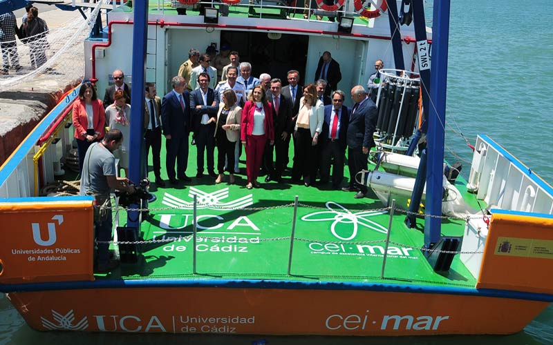 El primer buque oceanográfico andaluz es gaditano