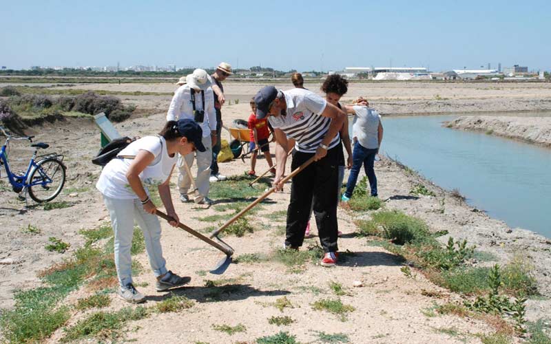 La Salina San José vive su primer Día Mundial del Medio Ambiente