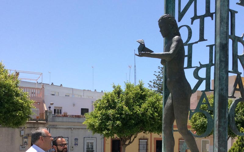 Restaurado el castigado monumento a la Libertad de Expresión