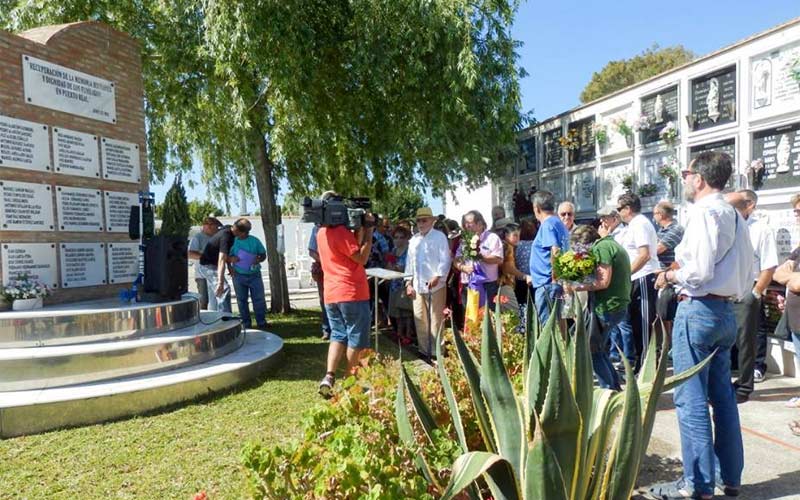 Puerto Real no olvida a sus víctimas de la barbarie fascista: “¿cómo se puede abrir una herida que no ha sido cerrada?”