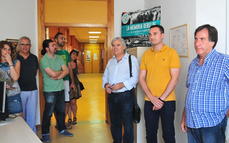 La concejalía de Memoria Democrática abre oficinas en El Palillero