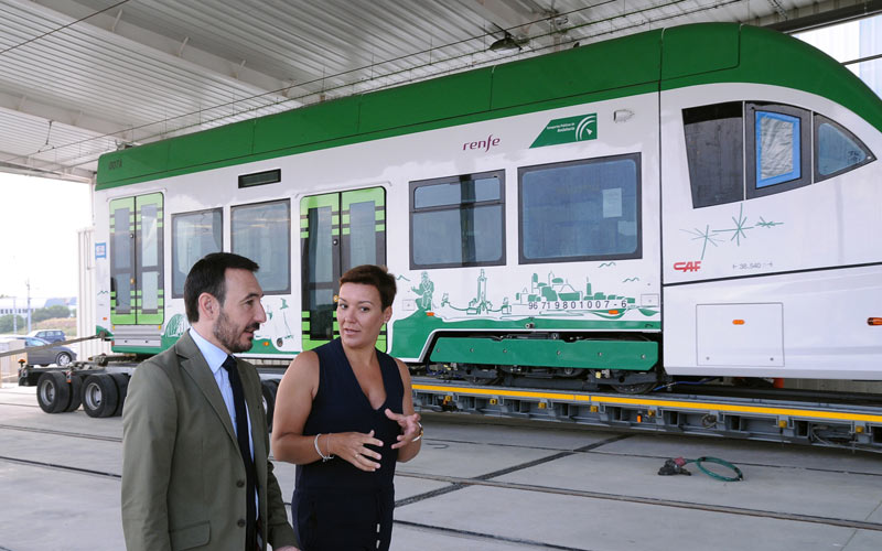 Las nuevas pruebas dinámicas del tranvía de la Bahía, a partir de septiembre pensando ya en su entrada en servicio antes de 2018