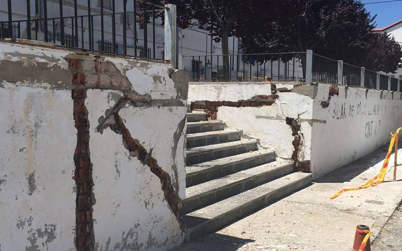 Obras en La Cucarela y Santa Ana tras años de “abandono”