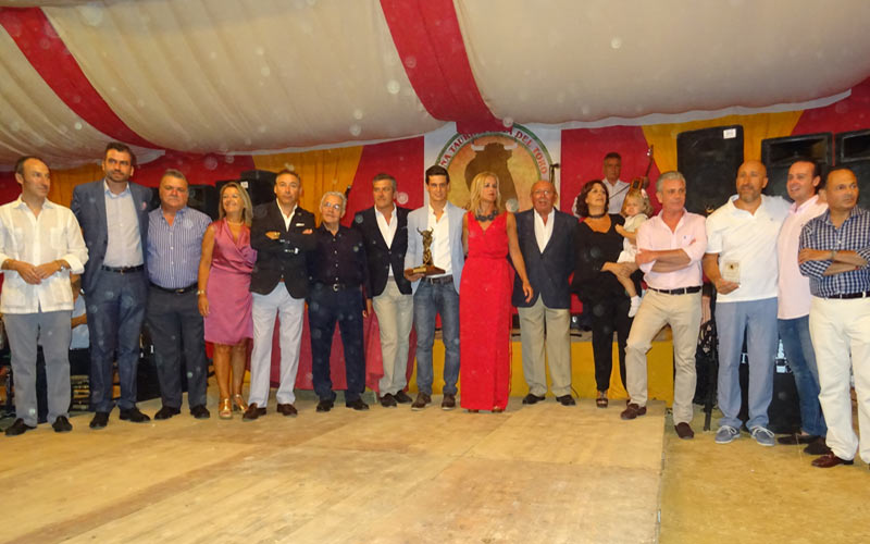 David Galván y Luis Rivas, homenajeados por la Peña Ruta del Toro