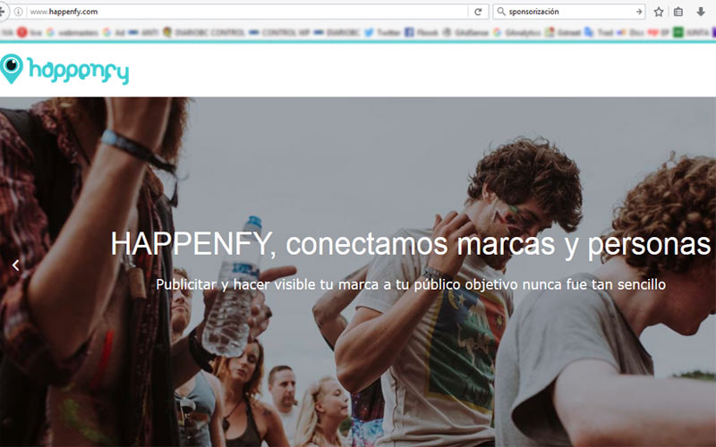‘Happenfy’: plataforma creada por emprendedores gaditanos que pone en contacto a quienes buscan patrocinadores con las marcas