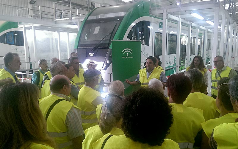 La Junta presume del futuro tranvía de la Bahía de Cádiz en la Semana Europea de la Movilidad ante vecinos de La Isla y Chiclana