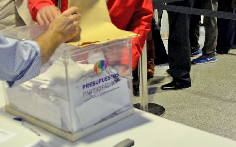 Los presupuestos participativos para 2017, más “participativos”