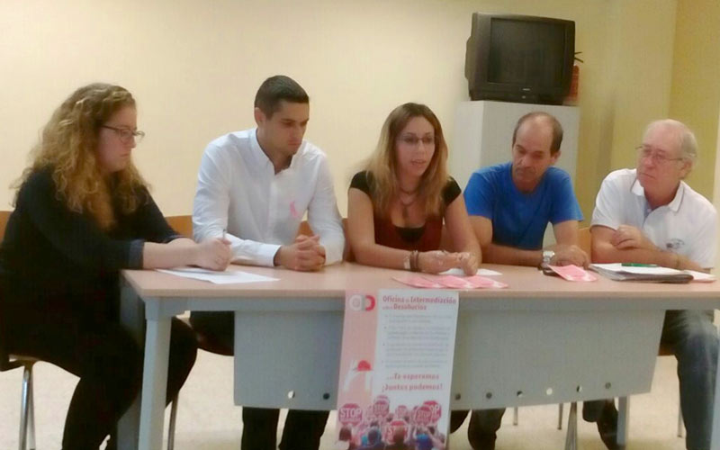 Más de 200 familias portuenses con diferentes problemáticas, atendidas por la oficina antidesahucios durante su primer año