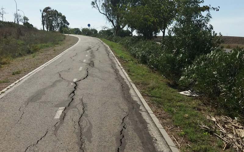 Reclaman “una solución definitiva” para el carril bici chiclanero