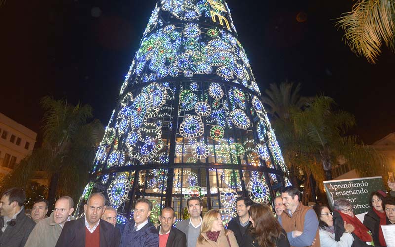 Los primeros: El Puerto ‘enciende’ su Navidad un mes antes