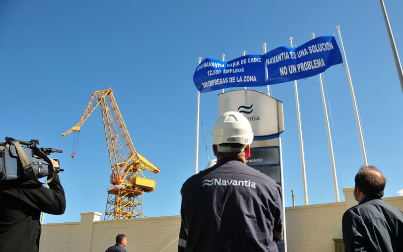Las contratas de la Bahía, “las grandes perjudicadas” del desvío de faena a Ferrol; el PSOE pide “explicaciones” y el PP afea la “bronca”