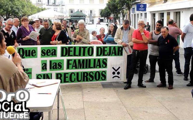 Nueva concentración, este jueves, por la “falta de respuesta” del Gobierno portuense ante los “retrasos” en Bienestar Social
