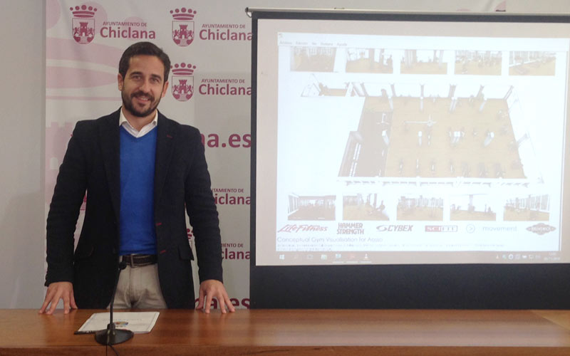 El pabellón Ciudad de Chiclana renovará su sala de musculación
