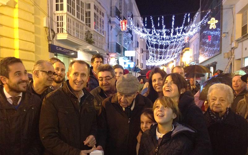 Chiclana estrena iluminación navideña