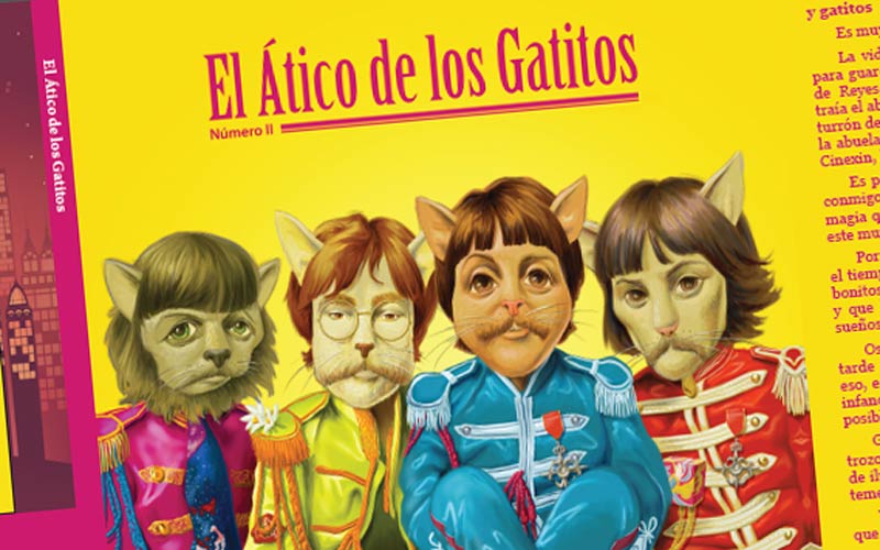 La revista cultural gaditana ‘El Ático de los Gatitos’ vuelve por Navidad: literatura para los más pequeños de la casa