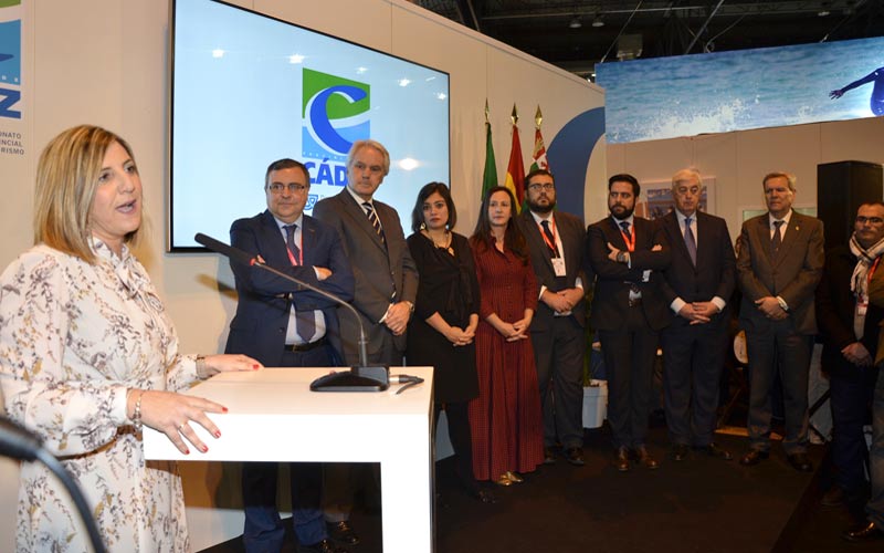 El ‘día’ de Cádiz en Fitur, para apelar a los empresarios a que sigan “arriesgando” y aprovechen “las oportunidades de la provincia”