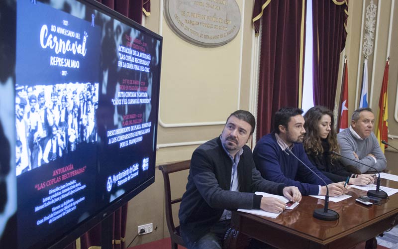 Cádiz recuerda este febrero el 80 aniversario de la prohibición del Carnaval por el franquismo: “acto de verdad, justicia y reparación”
