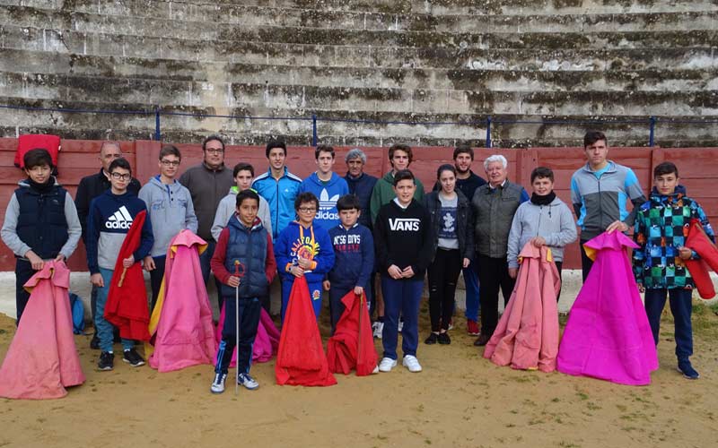 Comienza un nuevo curso en la escuela taurina Rafael Ortega