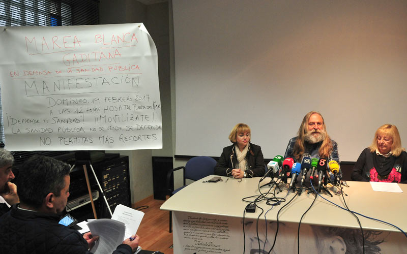 La Marea Blanca gaditana llama a defender y reclamar la mejora de la sanidad pública con una manifestación el próximo domingo 19