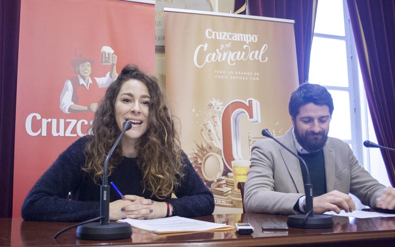 Cruzcampo seguirá muy presente en el Carnaval