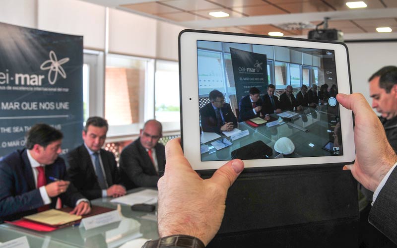 El Banco Santander y la Confederación de Empresarios de Andalucía ya son nuevos patronos del “globalizado” CEI.Mar