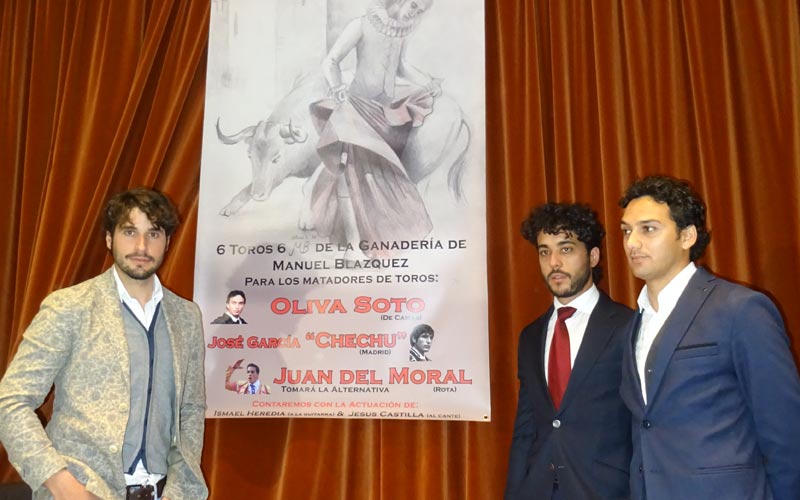 El roteño Juan del Moral tomará la alternativa en su ‘casa’