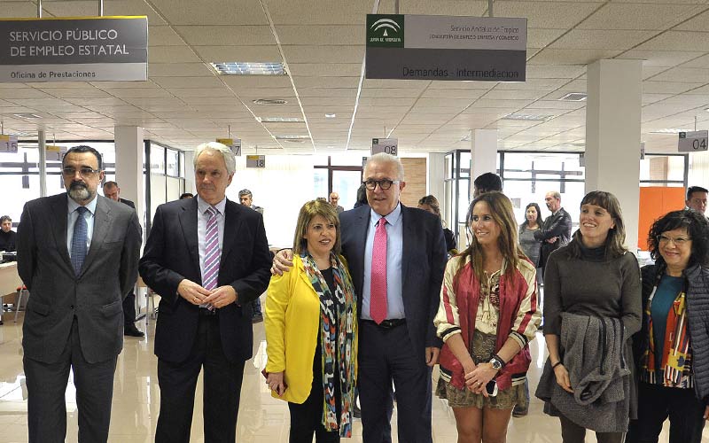 El SAE renueva y moderniza otra de sus oficinas del paro en Jerez, la de Cuatro Caminos que sustituye a la de la Merced