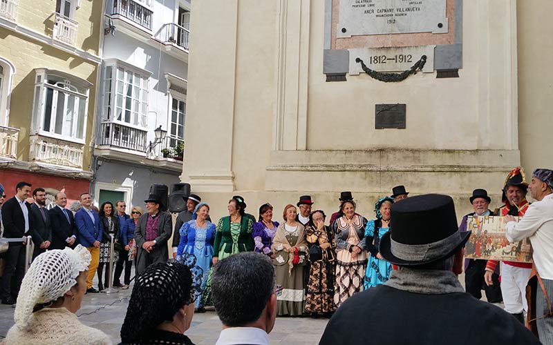 “Cádiz fue un ejemplo aquel 19-M”… de hace 205 años ya