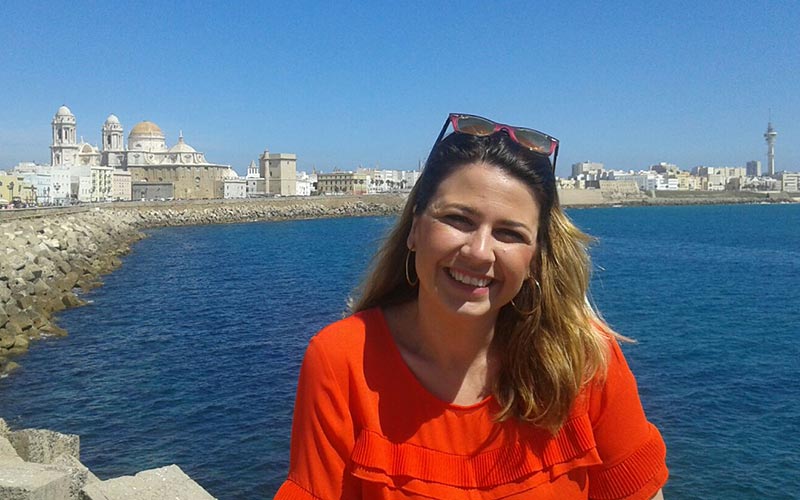 Mirian Peralta, la chica de Onda Cádiz. El periodismo de la alegría