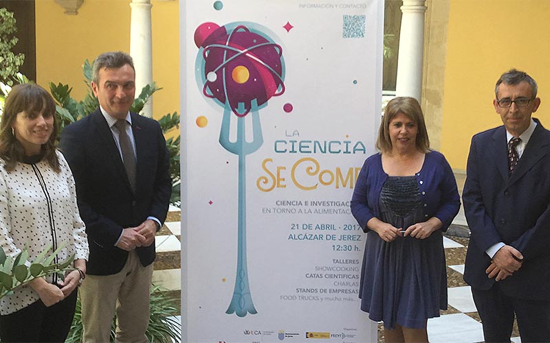 Universidad y gastronomía se fusionan con una jornada abierta a la ciudadanía, este viernes en el Alcázar de Jerez