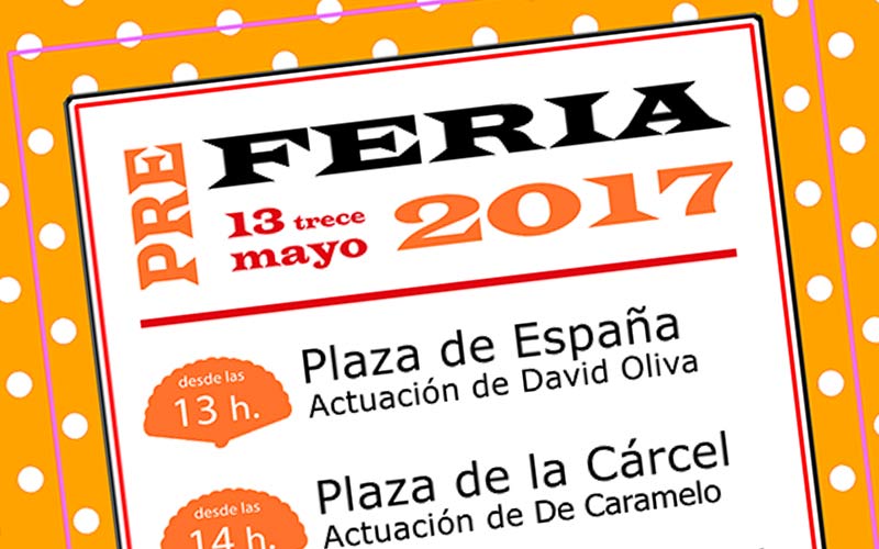 El centro portuense acogerá el sábado 13 cuatro ‘preferias’ para caldear el ambiente antes de la feria